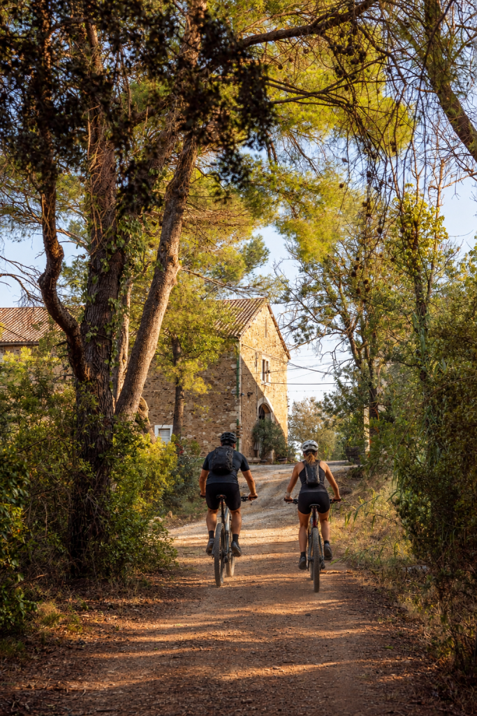 BALADE EN VTT Chateau de St Esteve